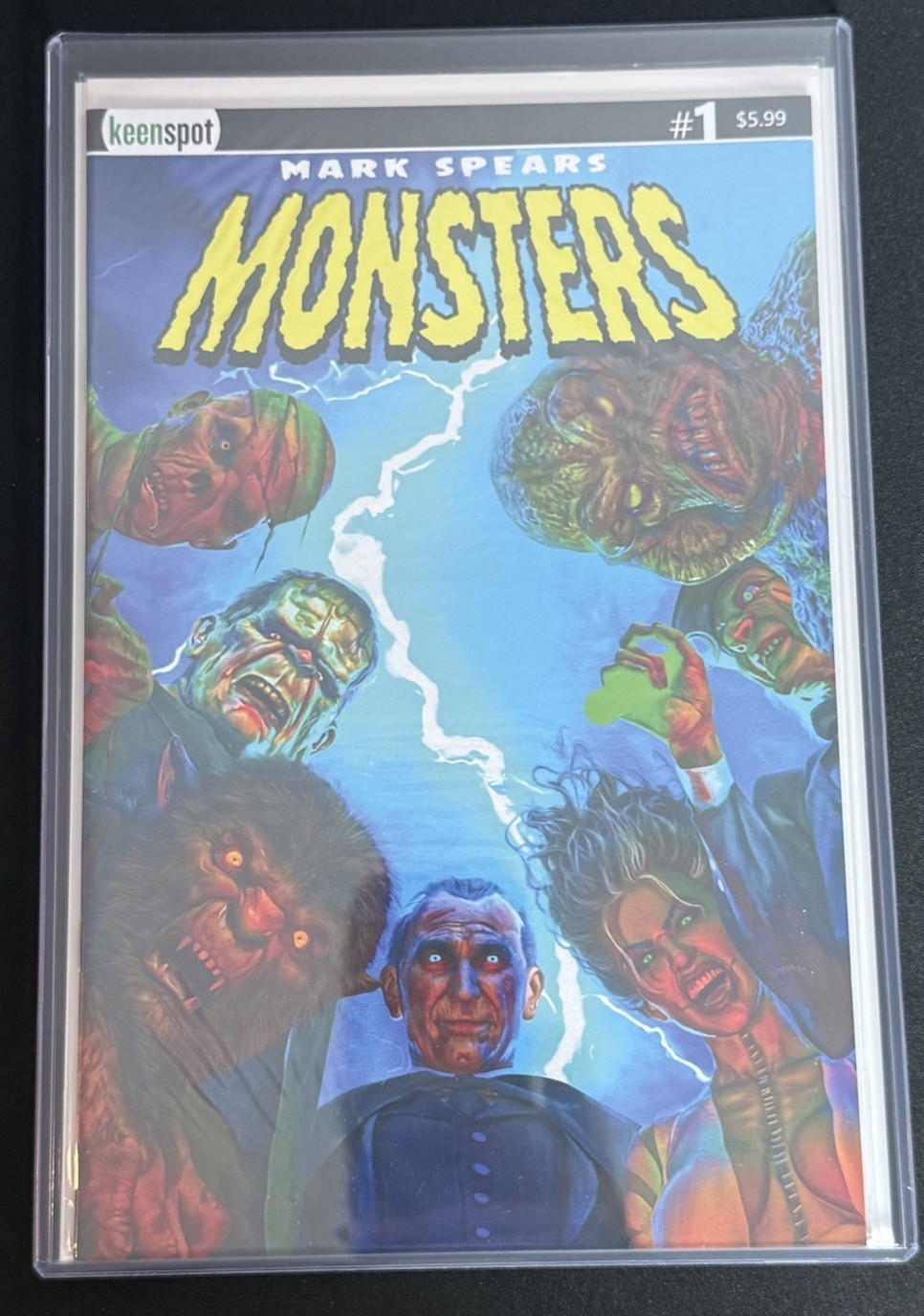 Mark Spears MONSTERS #1 1ST PRINT Cover A 2024 Low Printing Keenspot Mark Spears MONSTERS #1 1ST PRINT Cover A 2024 Low Printing Keenspot