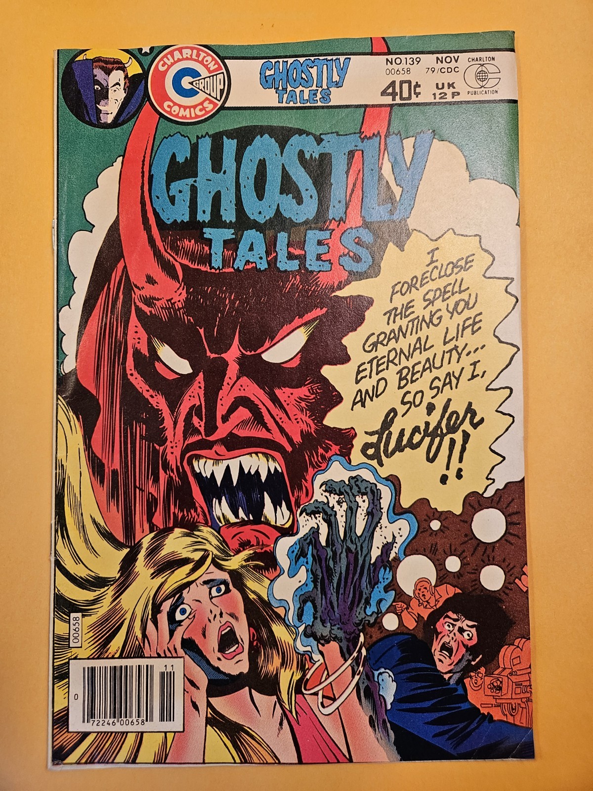 GHOSTLY TALES #139 vintage Charlton comic book F/VF 1979 Tom Sutton Steve Ditko