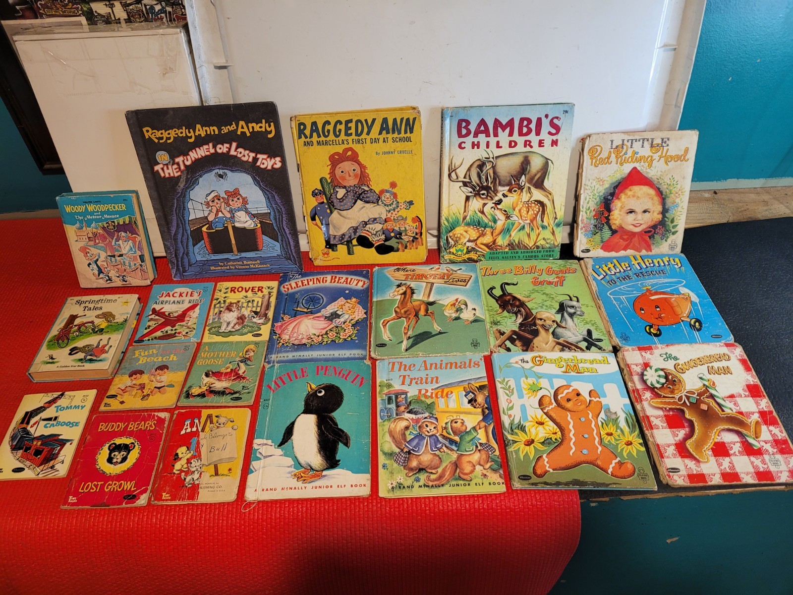 Vintage Whittman Children's Fairytale Books (Lot Of 21) Vintage Whittman Children's Fairytale Books (Lot Of 21)