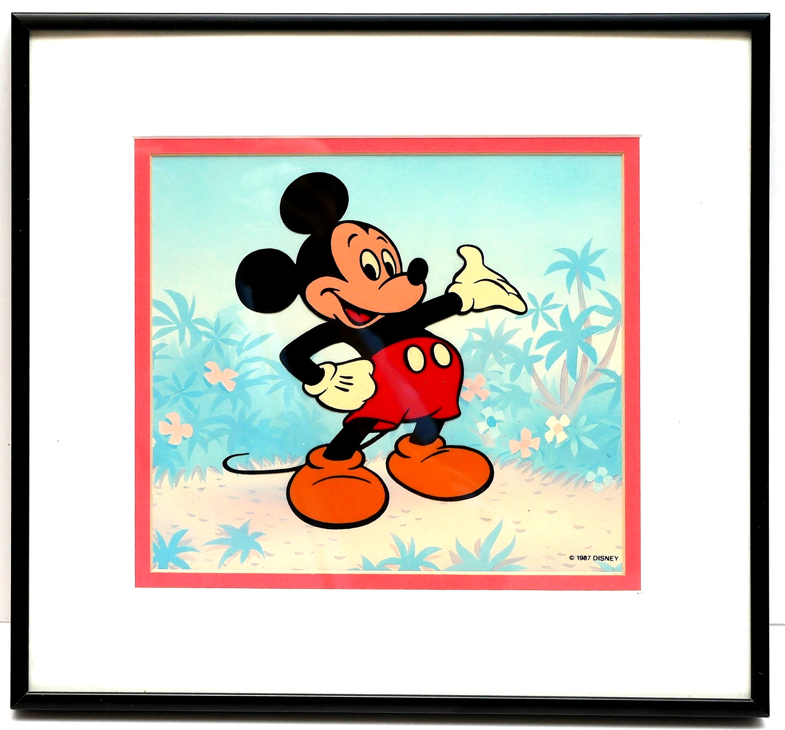 DISNEY MICKEY MOUSE 6 3/4 x 6\