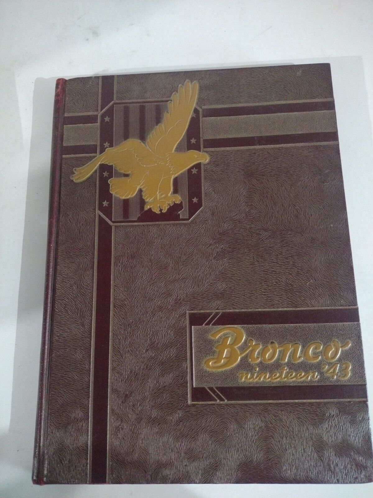 Hastings College Yearbook 1943 The Bronco