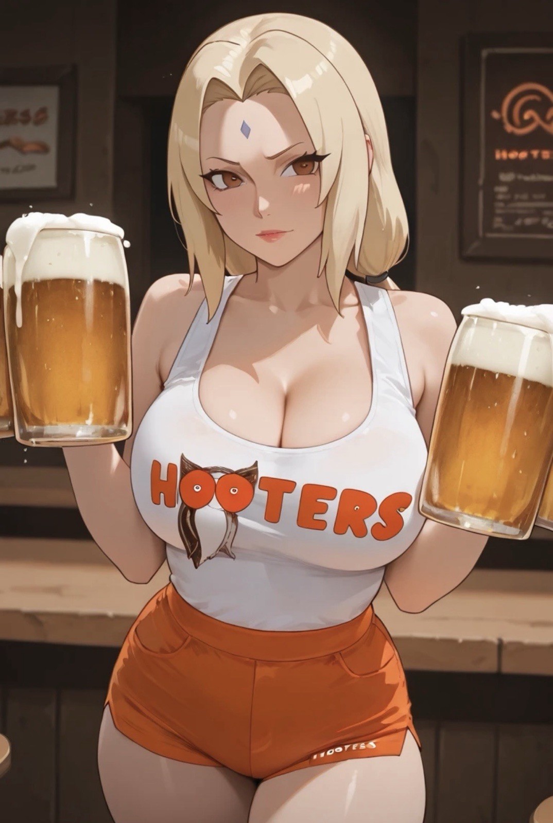 Lady Tsunade Waifu Sticker