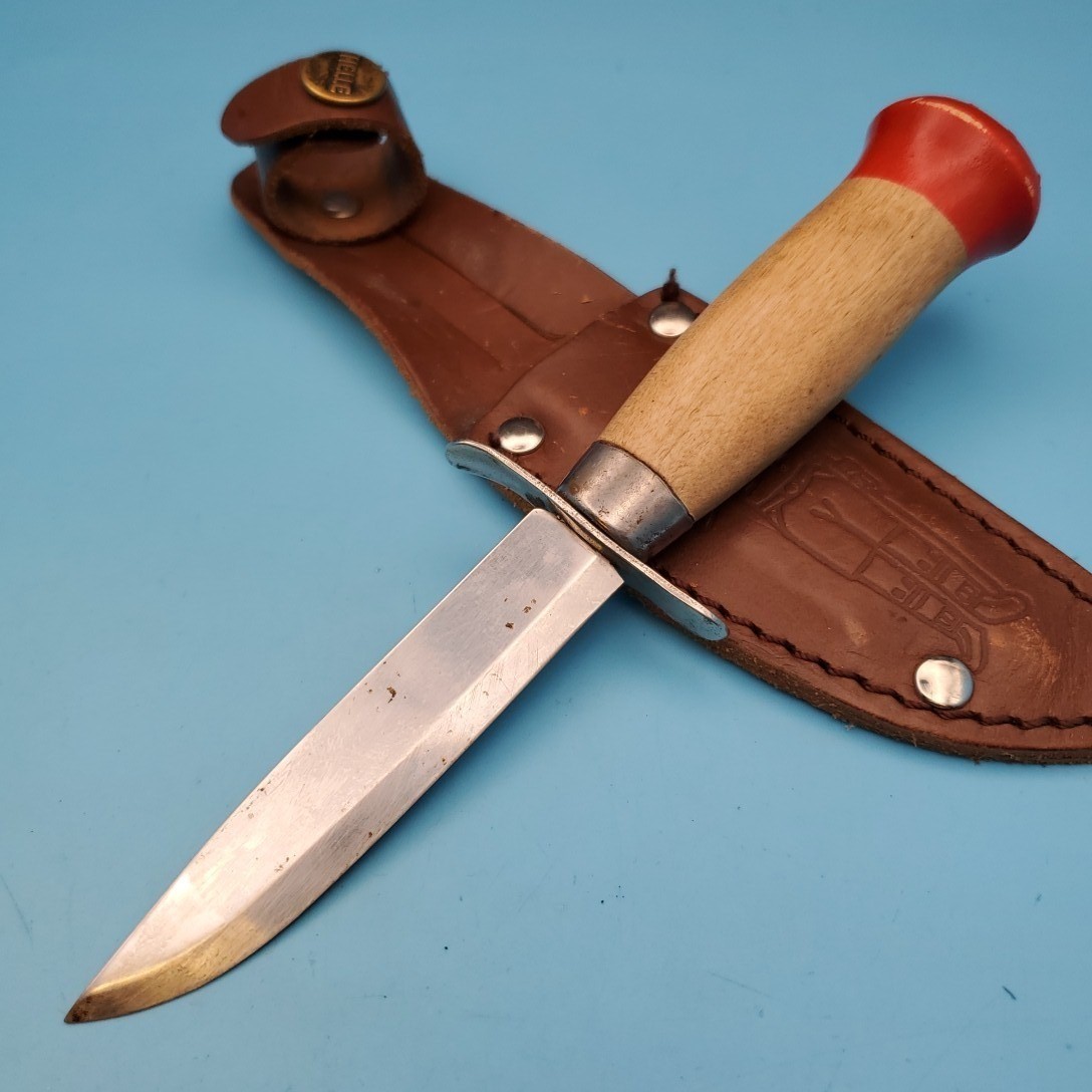 Vintage Helle Norway Fixed Blade Knife 7