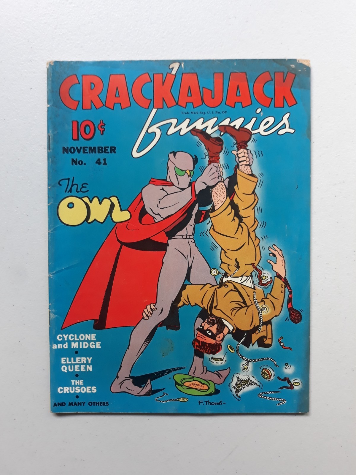 Crackajack Funnies 41 Dell Comics, Scarce 1941 Crackajack Funnies 41 Dell Comics, Scarce 1941