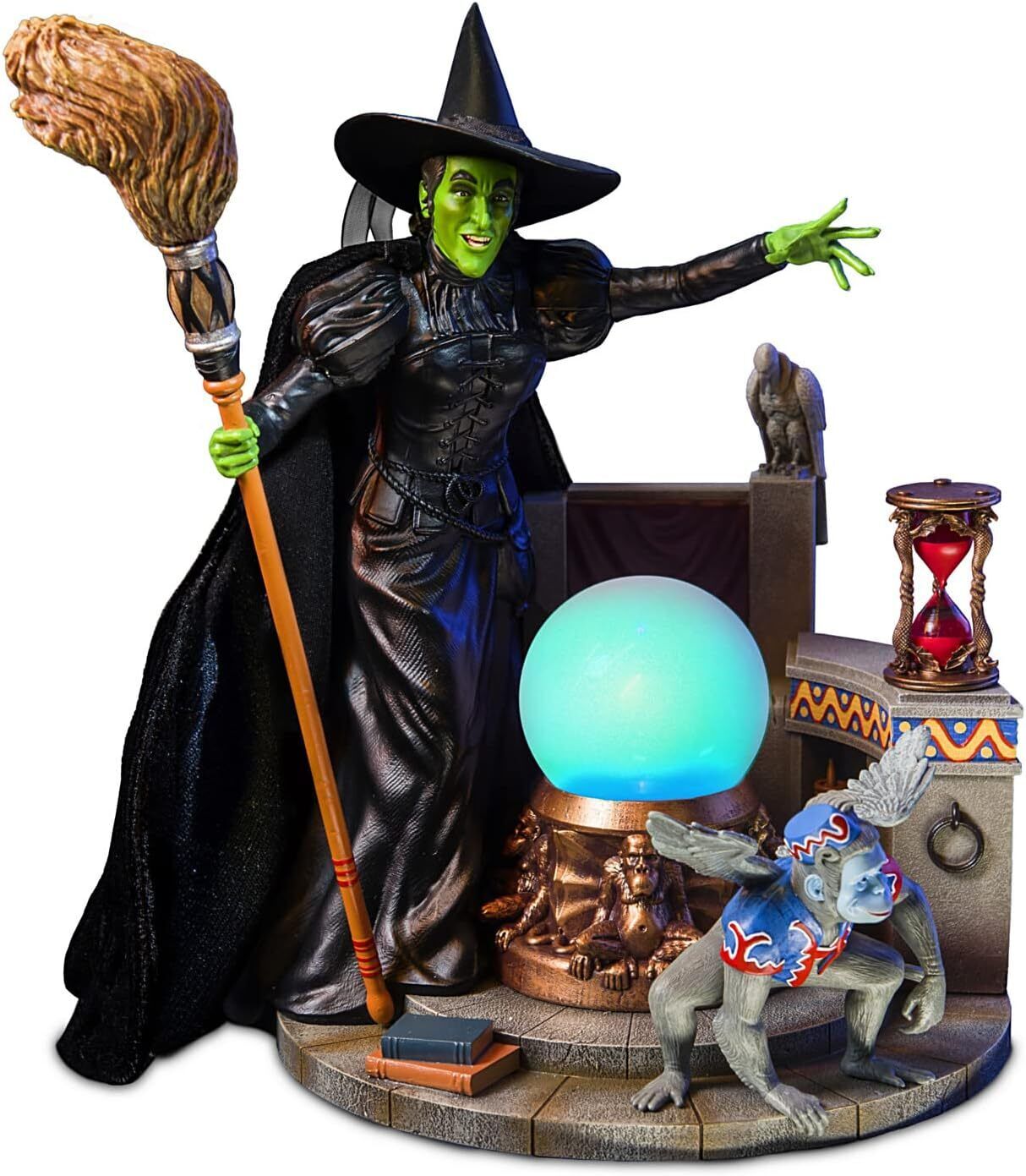 Bradford Exchange Wizard of OZ Wicked Witch of The WEST Illuminated Sculpture