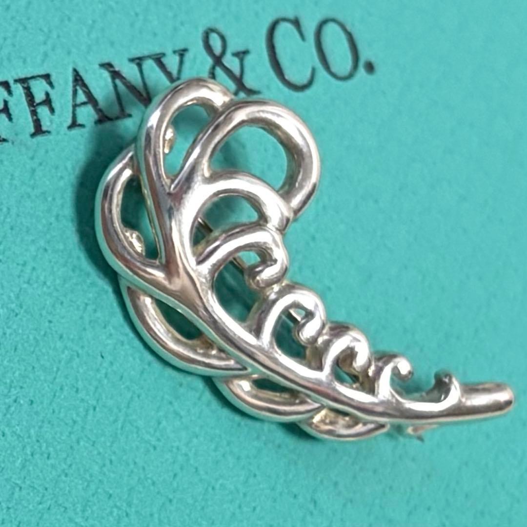 Rare TIFFANY & Paloma Picasso Feather Brooch SV925 Rare TIFFANY & Paloma Picasso Feather Brooch SV925