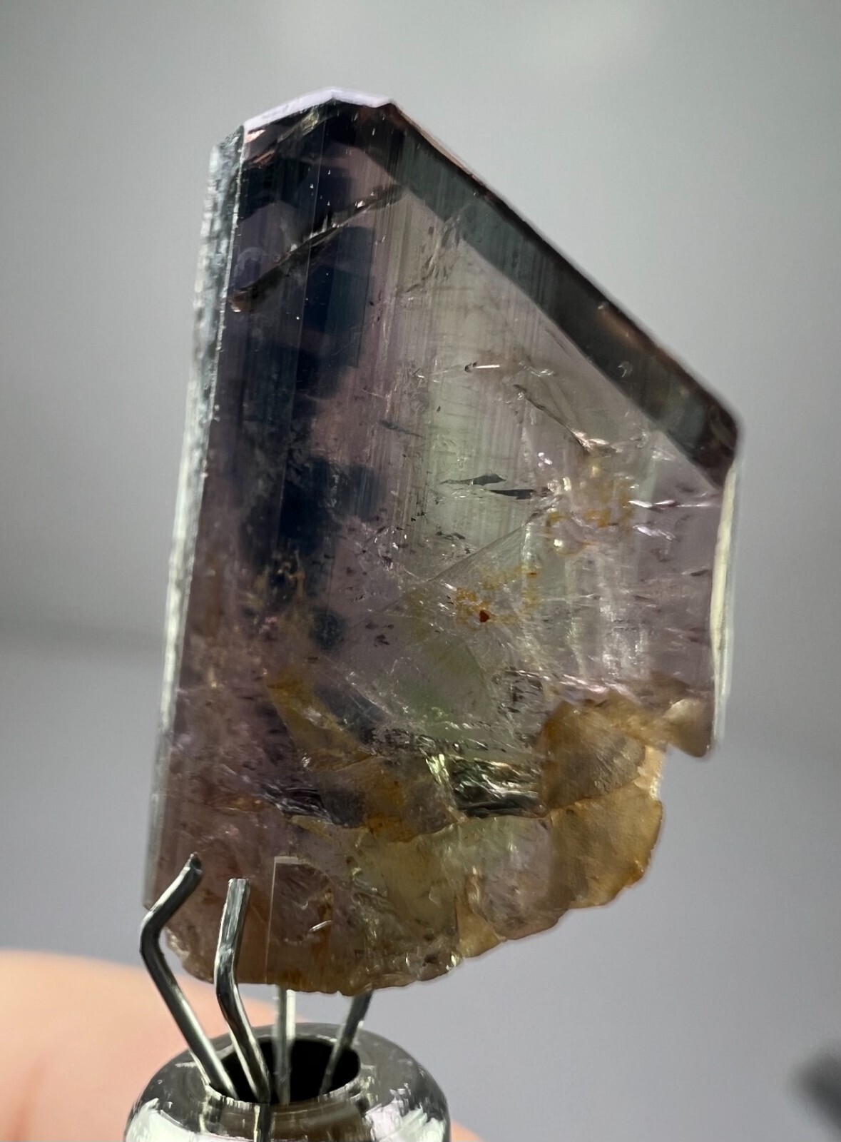 6.60 CT Beautiful Axinite Crystal with blue touch From Pakistan