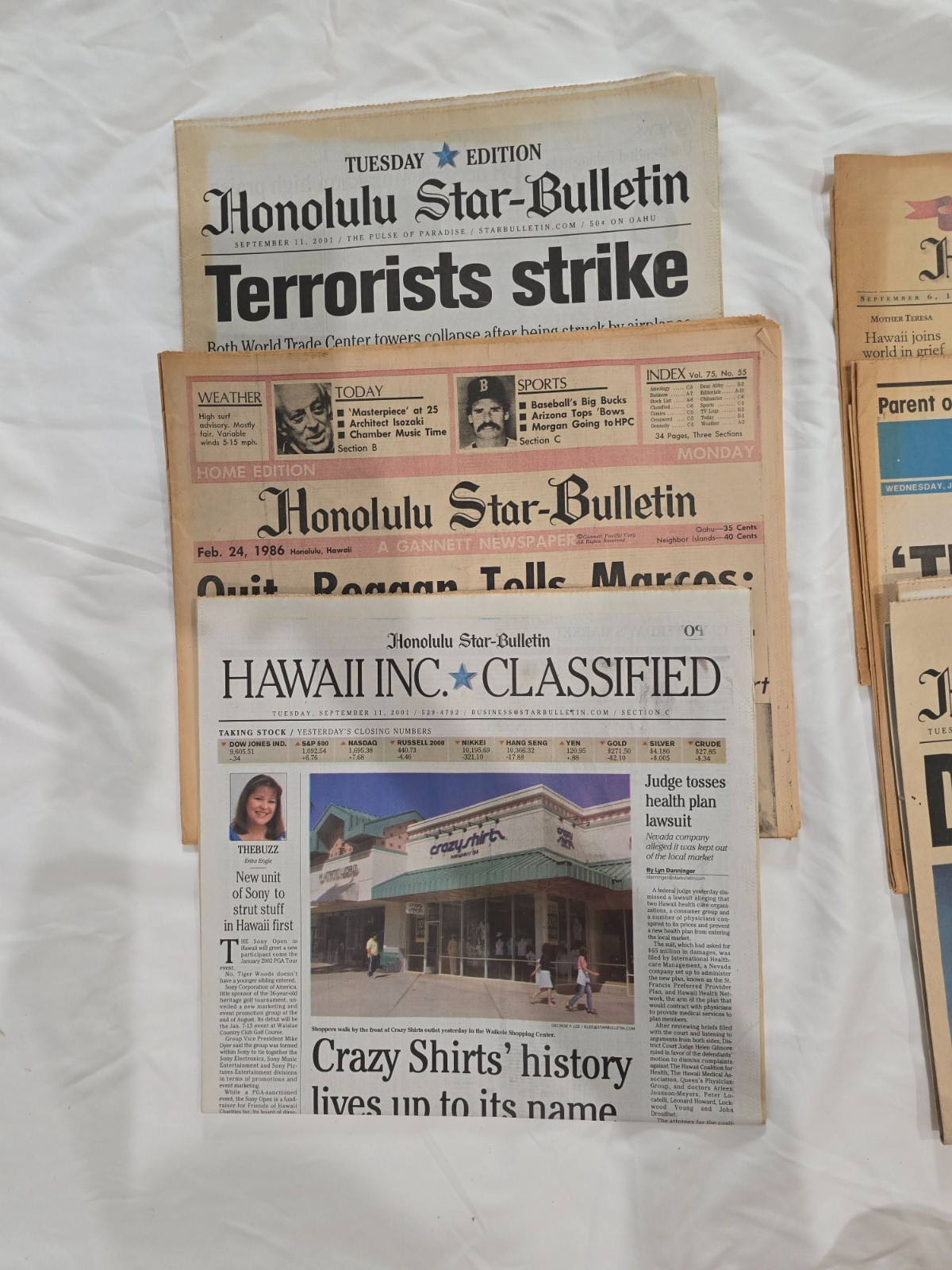 Vintage Honolulu Star-Bulletin Newspaper Collection – Historic Headlines – Sold Vintage Honolulu Star-Bulletin Newspaper Collection – Historic Headlines – Sold