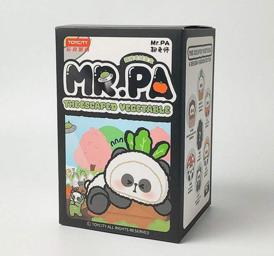 ToyCity Mr. Pa The Escaped Vegetable Series Plush Blind Box Assorted