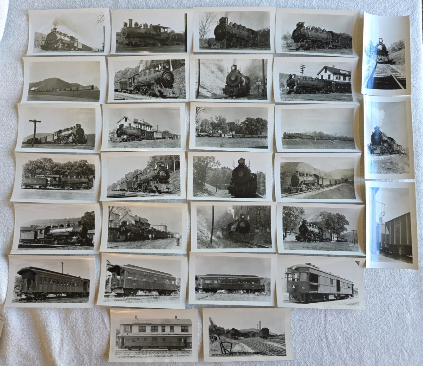 C. 1940s East Broad Top Railroad Pennsylvania Assorted Photo Lot Of 29 C. 1940s East Broad Top Railroad Pennsylvania Assorted Photo Lot Of 29