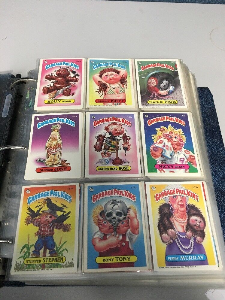 Garbage pail kids collection. Near Complete set of series 4-11, Excellent Cond