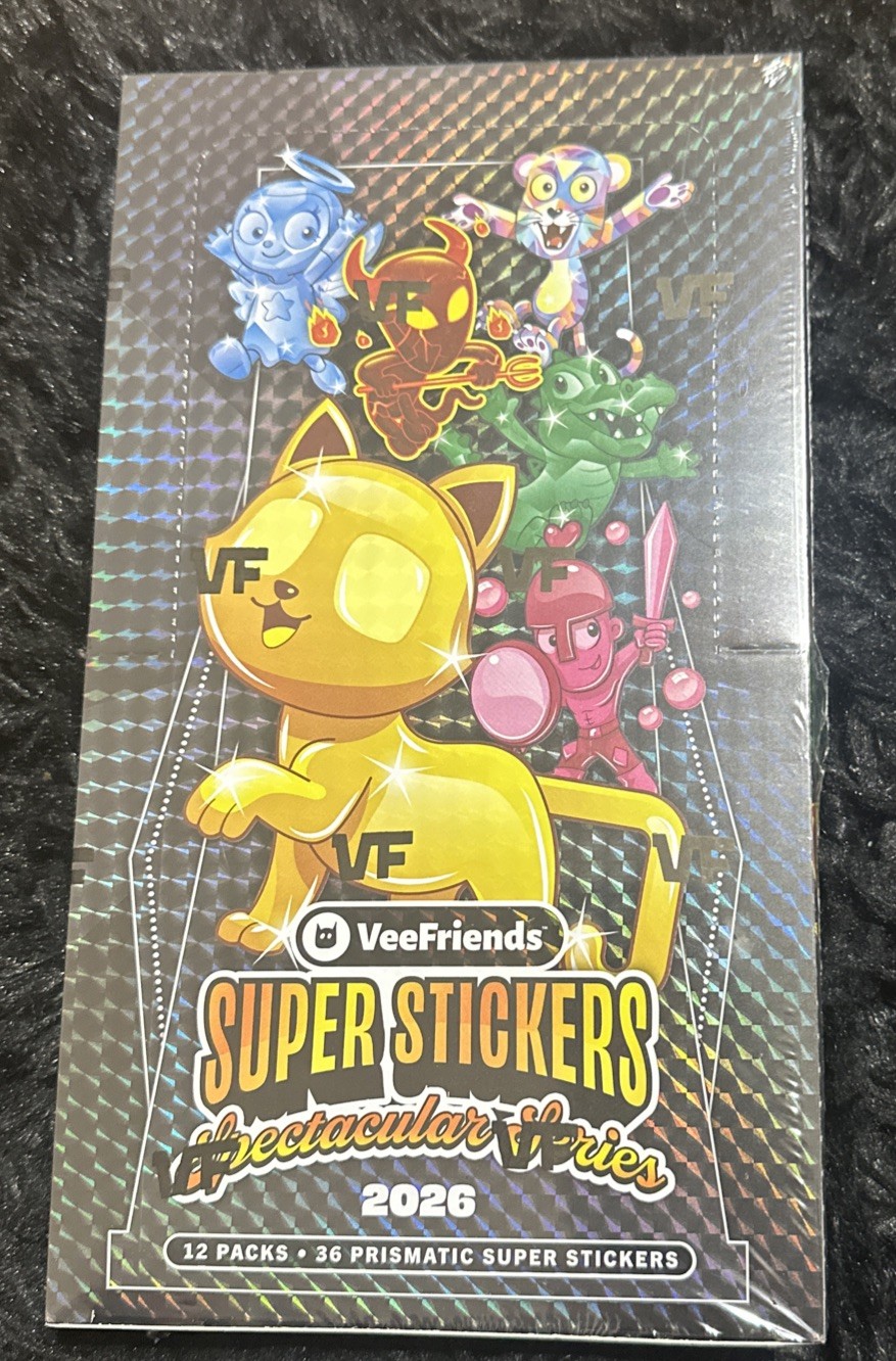 2026 VEEFRIENDS SUPER STICKERS SPECTACULAR SERIES HOBBY BOX