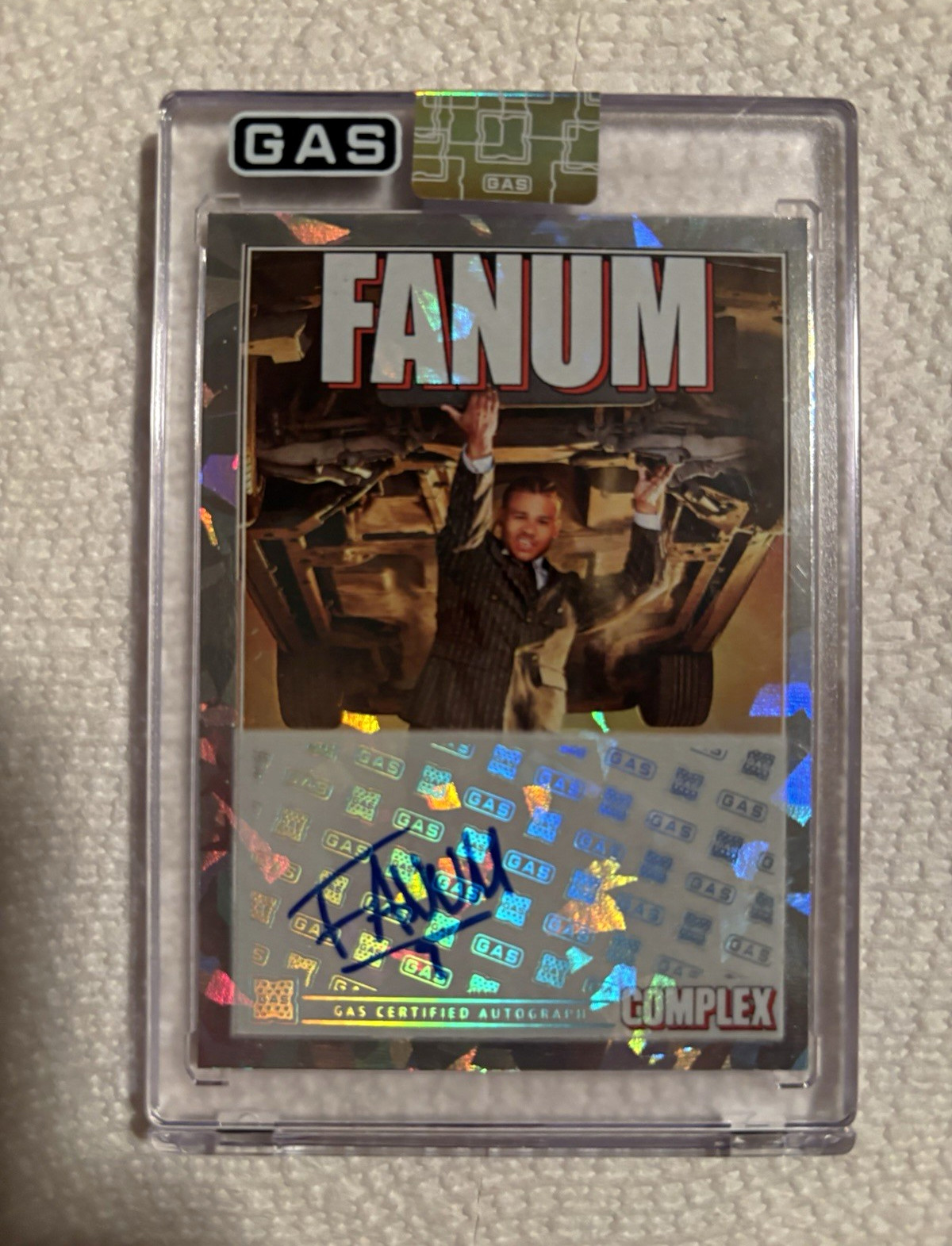 GAS 2025 Complex Fanum Autograph 6/10 Card C-10 Roberto Escanio Signed GAS 2025 Complex Fanum Autograph 6/10 Card C-10 Roberto Escanio Signed