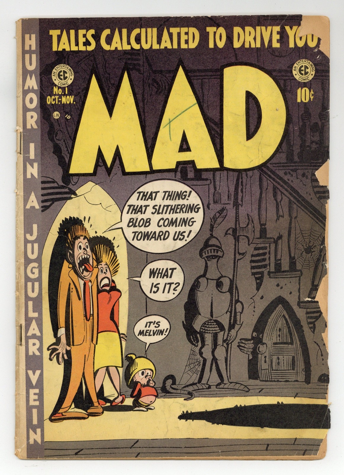 Mad #1 GD- 1.8 1952