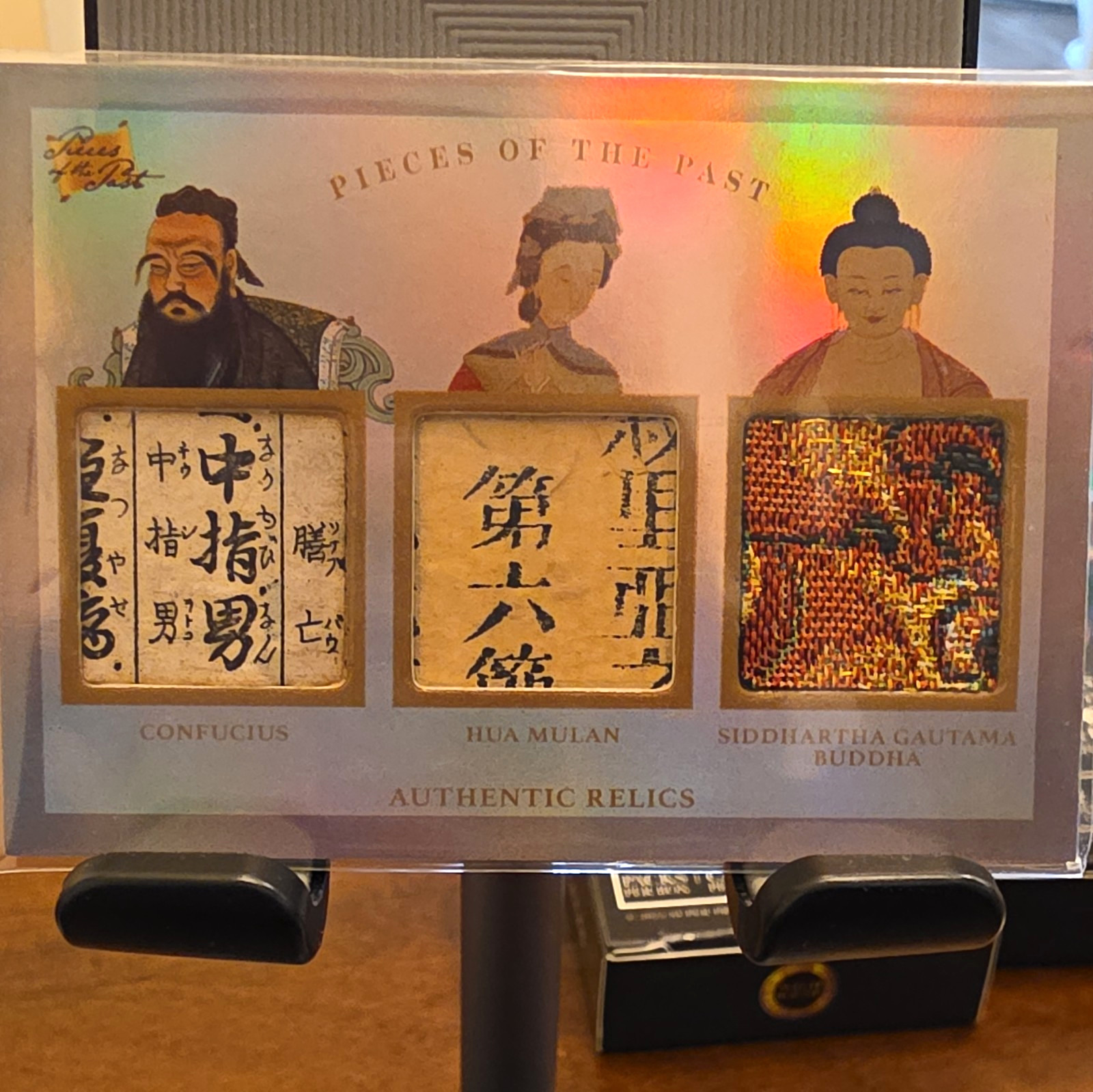 2023 Pieces of the Past Asia Relics 110 Confucius, Hua Mulan, Siddhartha Buddha 