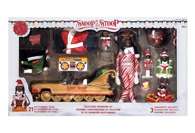 Snoop on the Stoop Extended Box Set 21 Holiday Collectible Roto Plush NEW