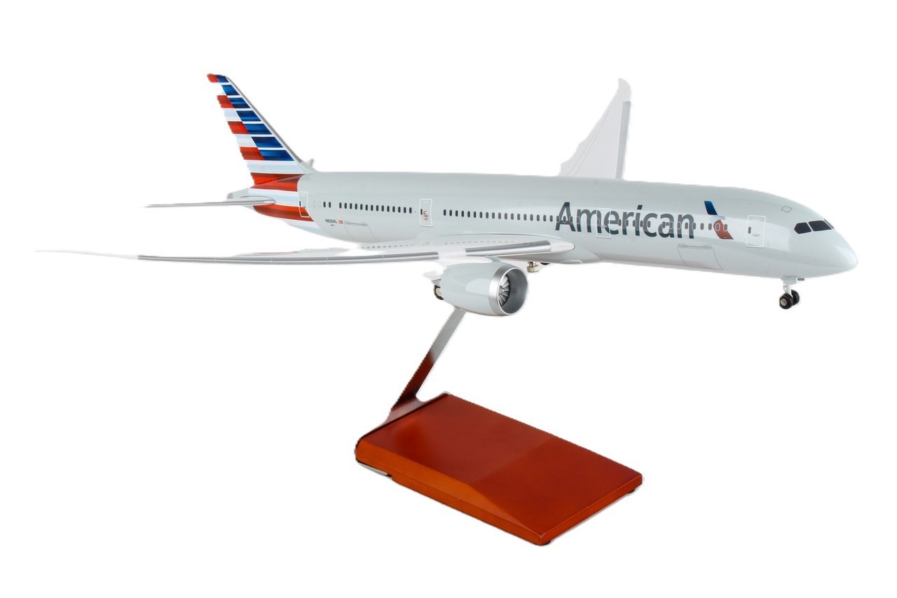 Skymarks SKR9001 American Airlines Boeing 787-9 N820AL Desk 1/100 AV Jet Model