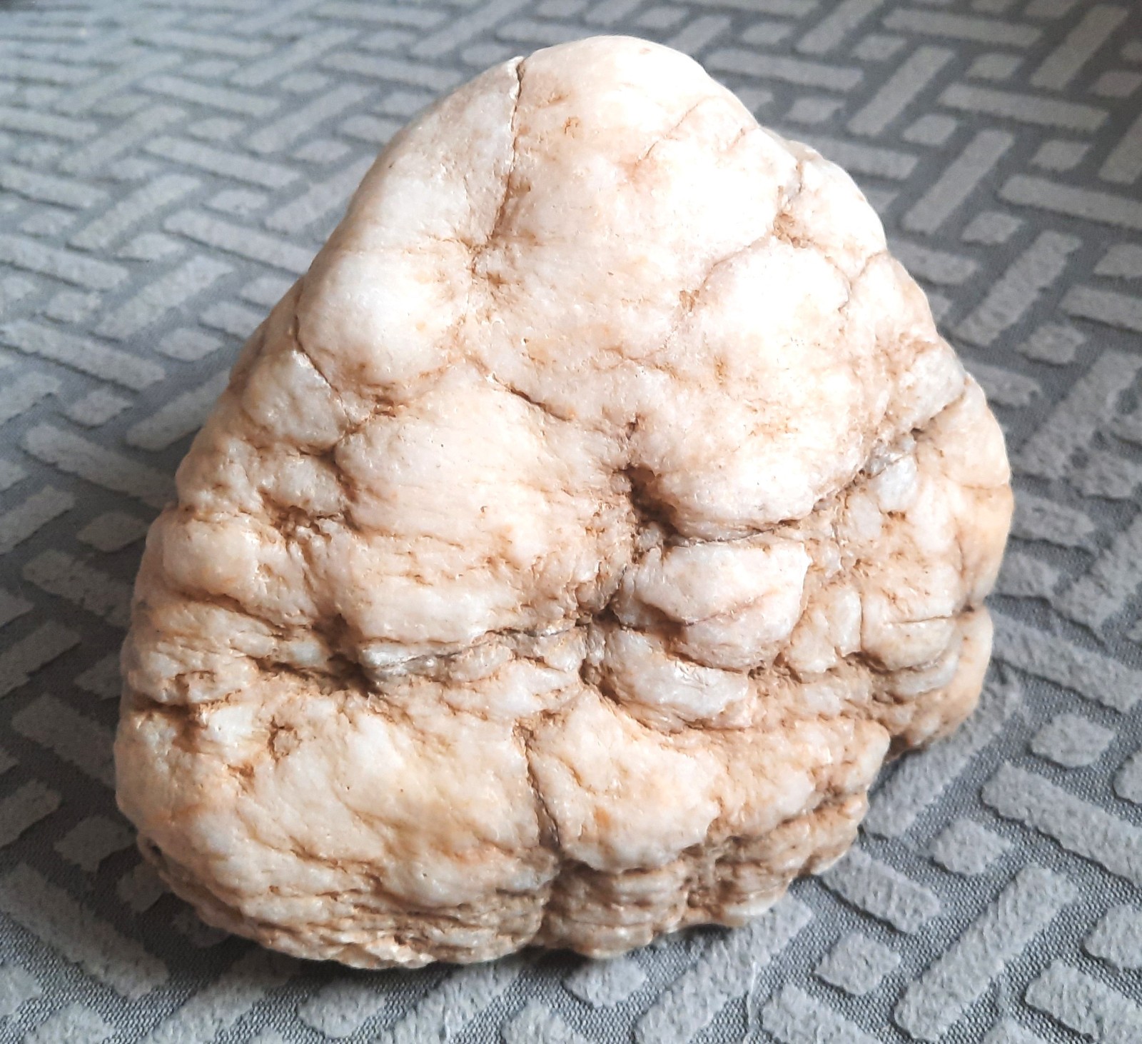 A 2 Pound Amazing Chalcedony Flow Stone. Macon Co. TN.