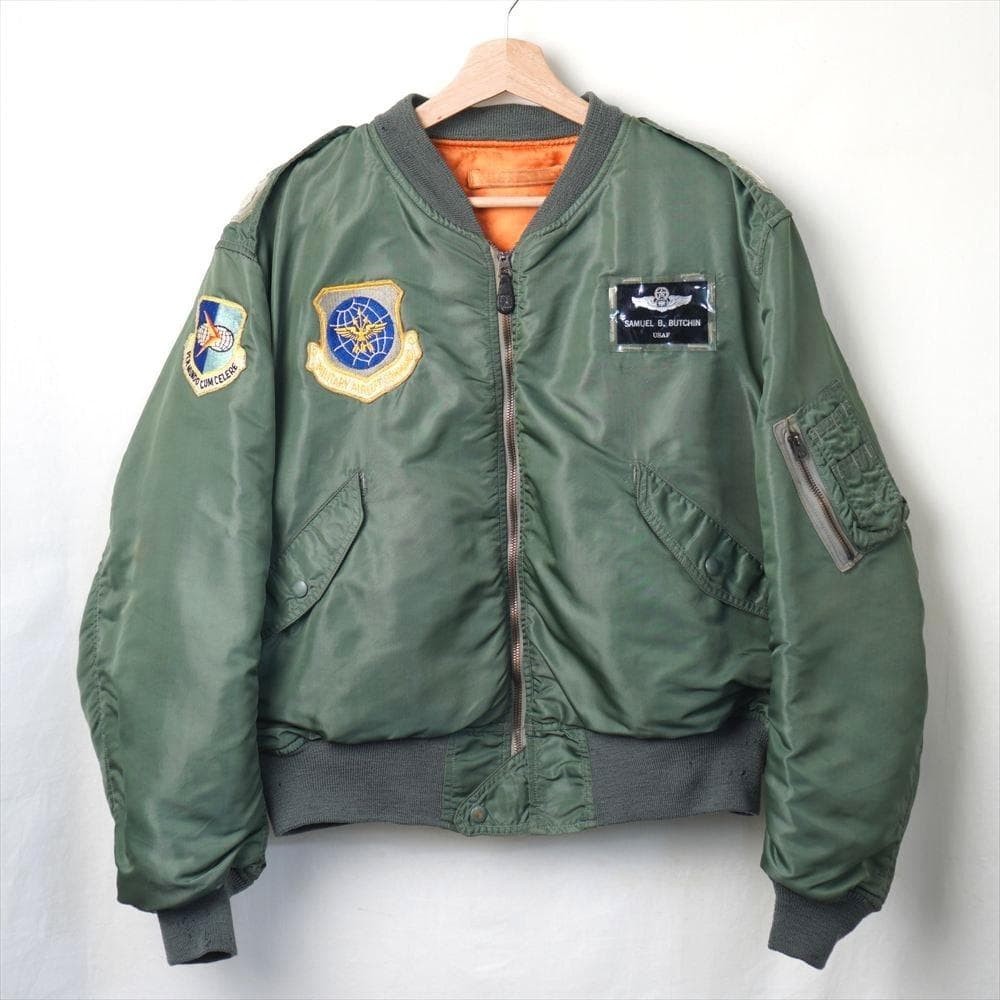 Vintage 1961 US Army L-2B Flight Jacket Skyline Clothing XL Conmar Zip Authentic Vintage 1961 US Army L-2B Flight Jacket Skyline Clothing XL Conmar Zip Authentic