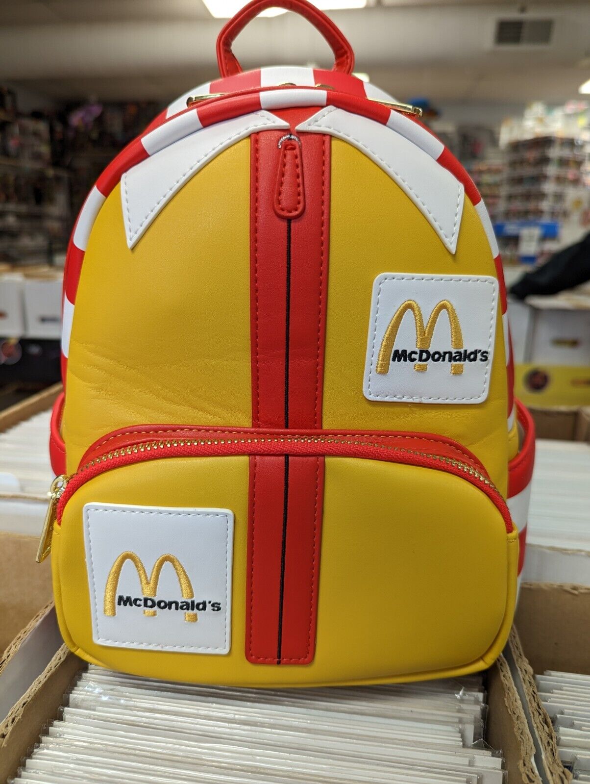 Loungefly McDonald\'s Ronald McDonald Cosplay Mini Backpack