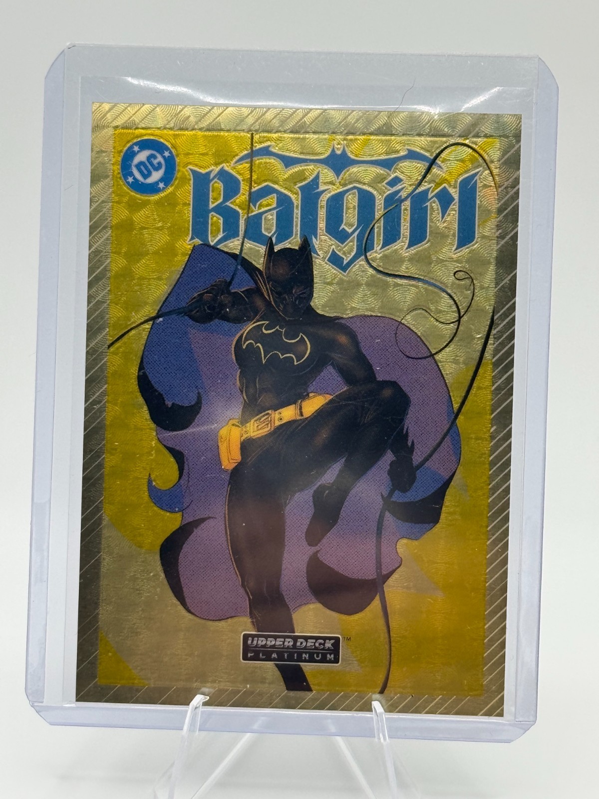2026 Upper Deck DC Platinum Batgirl 1 of 1 Golden Treasures Cover Variant #VC92