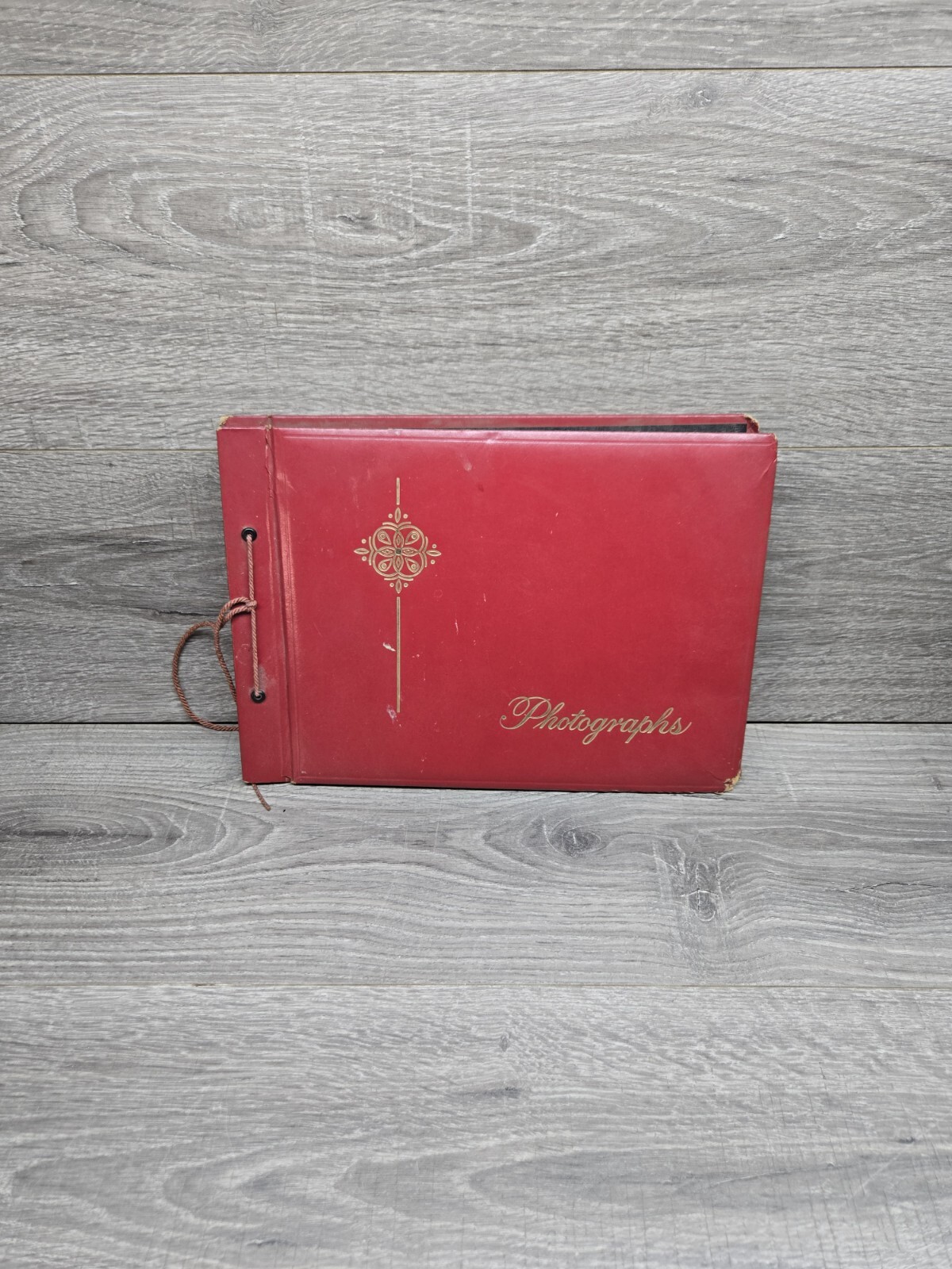 Vtg Real Picture Photos Photo Album 31 Pages