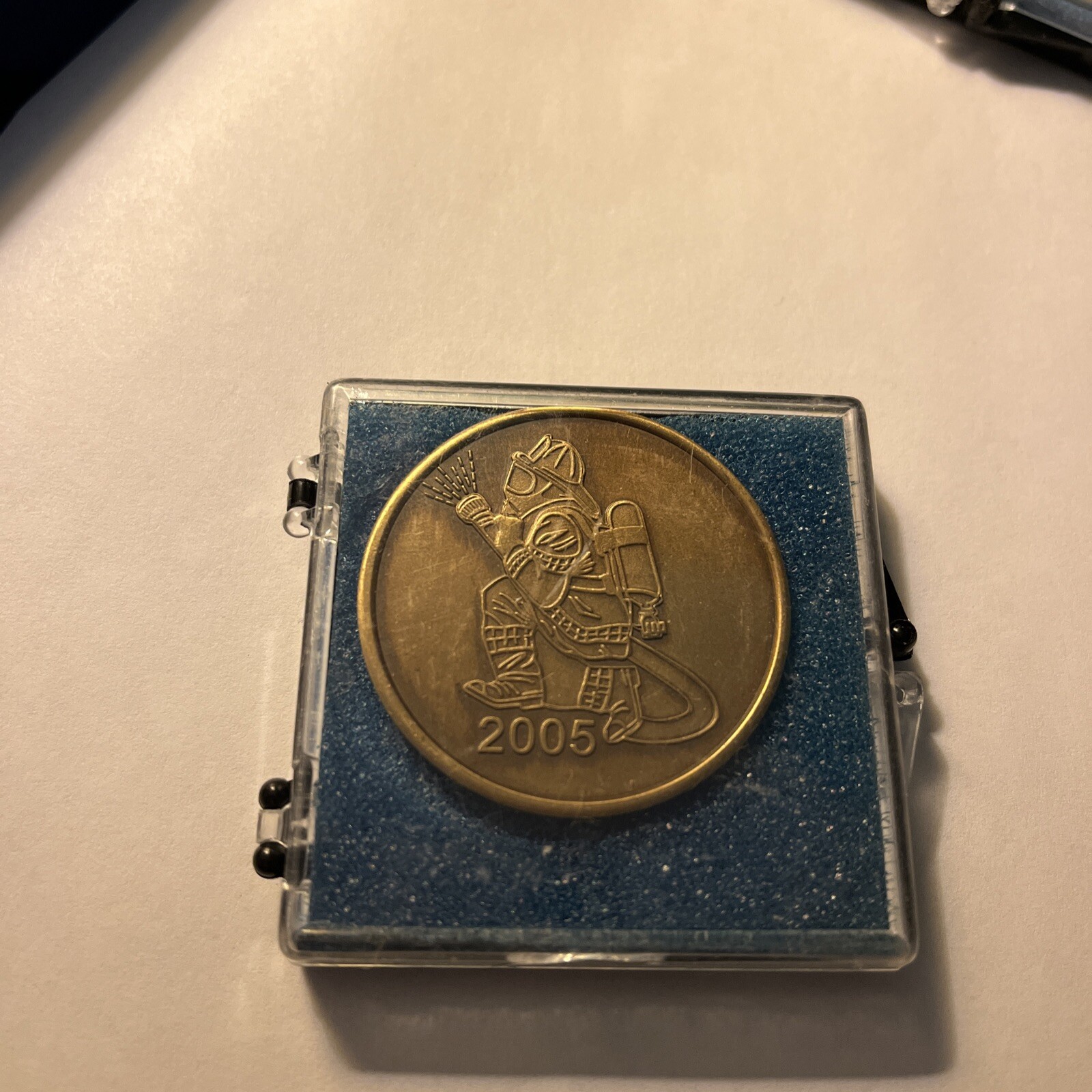 2005 Wisconsin State Firefighters Memorial 1.5” Coin (Challenge?)