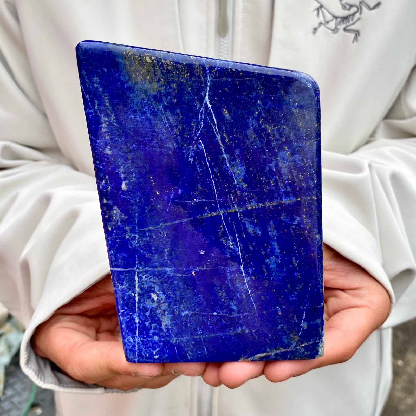 1.76LB  Lapis Lazuli Freeform Polished Rough Tumble Healing Crystal Specimen Sto