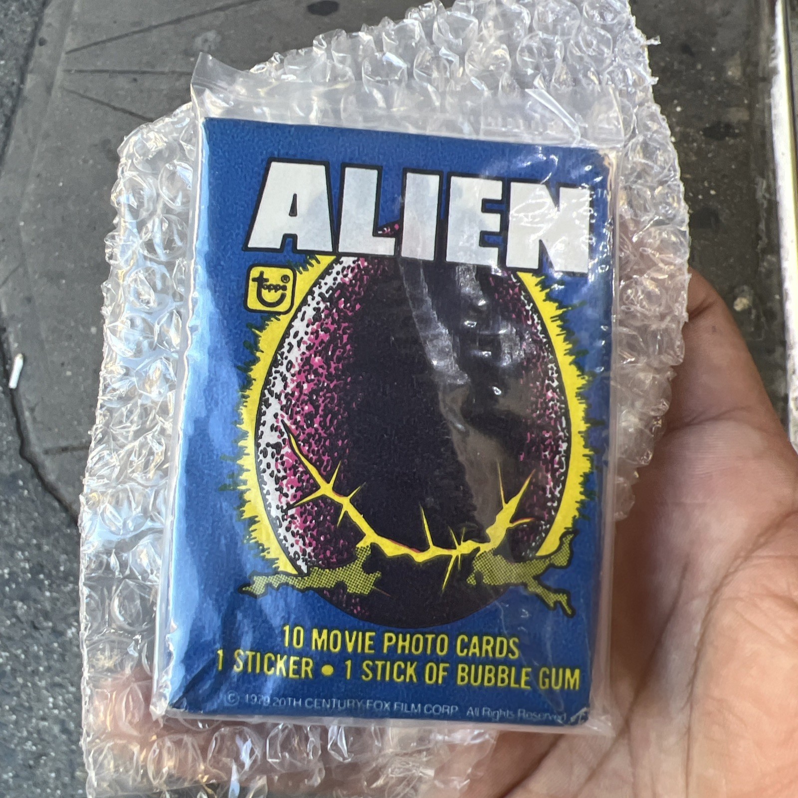 1979 Topps Alien Wax Pack