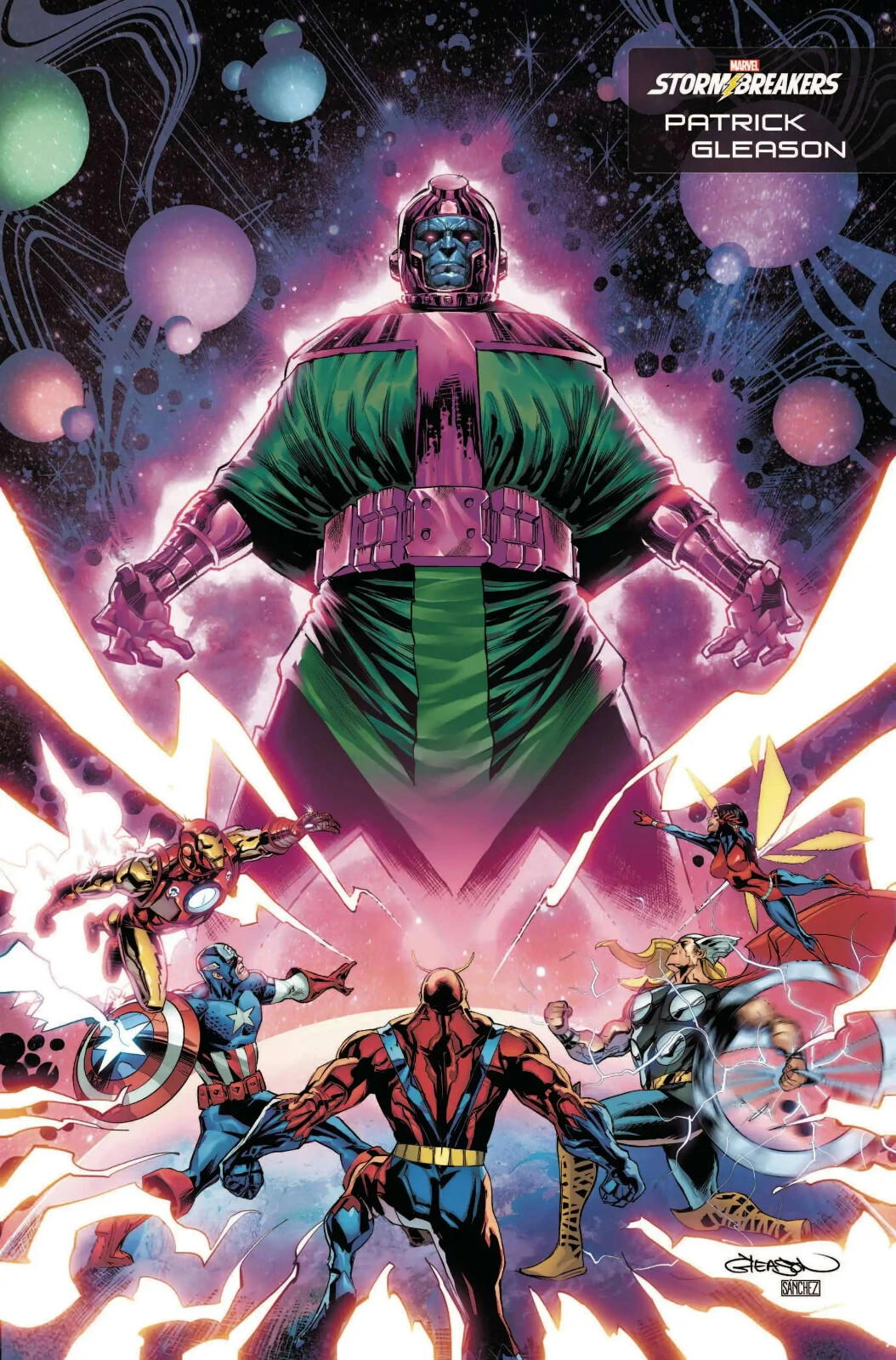 Kang The Conqueror Poster 12x18 Inches Splash Page The Avengers Comic Marvel Art