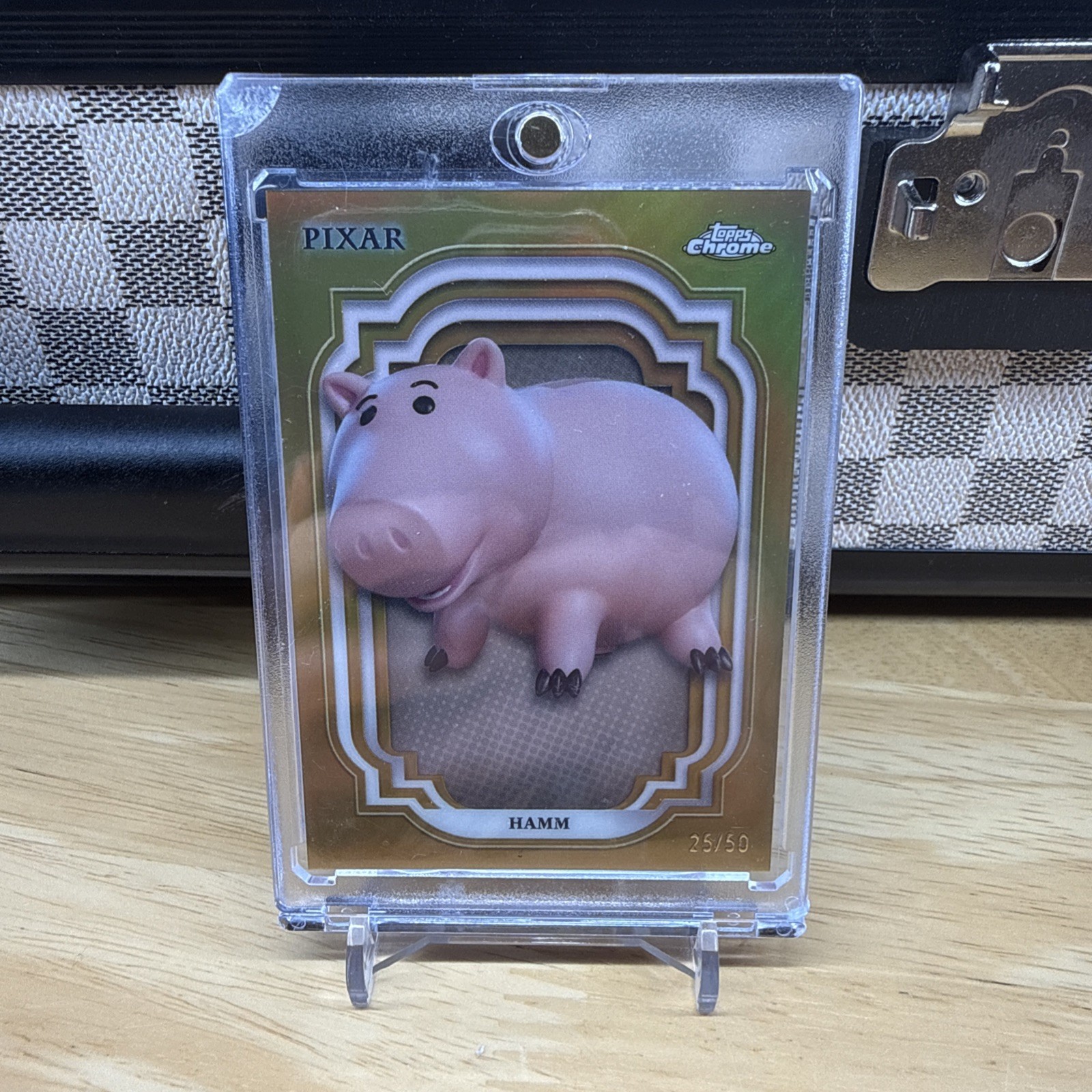 2024 Topps Chrome Disney Hamm 25/50 Gold