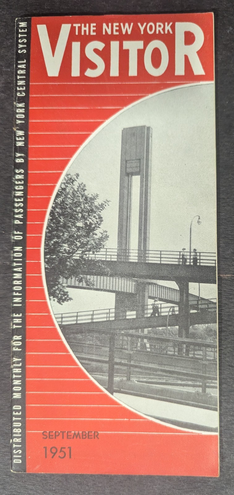 ***VINTAGE SEPTEMBER 1951 NEW YORK CENTRAL RAILROAD NEW YORK VISITOR MAGAZINE*** ***VINTAGE SEPTEMBER 1951 NEW YORK CENTRAL RAILROAD NEW YORK VISITOR MAGAZINE***