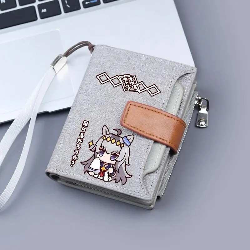Umamusume: Pretty Derby Oguri Cap Coin Purse Transit Card Pack Portable Wallet 