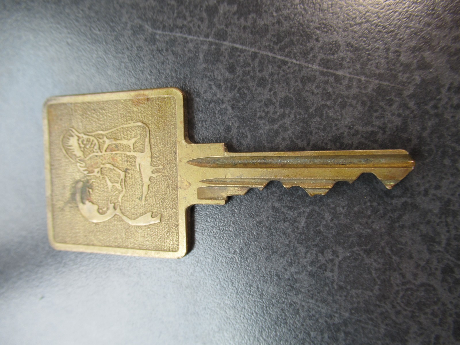 Vintage Coco Palms Resort Lamains Brass Hotel Room Key #181 ELVIS BLUE HAWAII