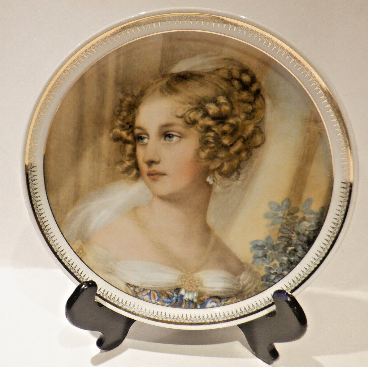 VINTAGE “Countess Potocka” Portrait Plate 9-3/4\