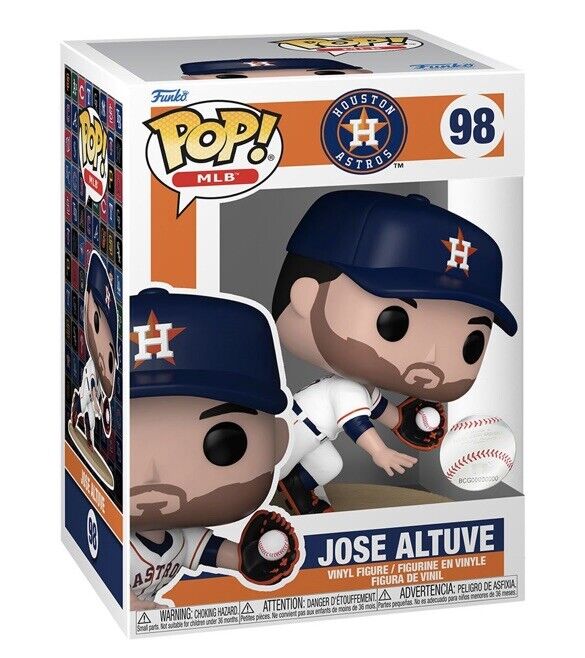 MLB Houston Astros Jose Altuve (2023) Funko Pop #98. In Hand