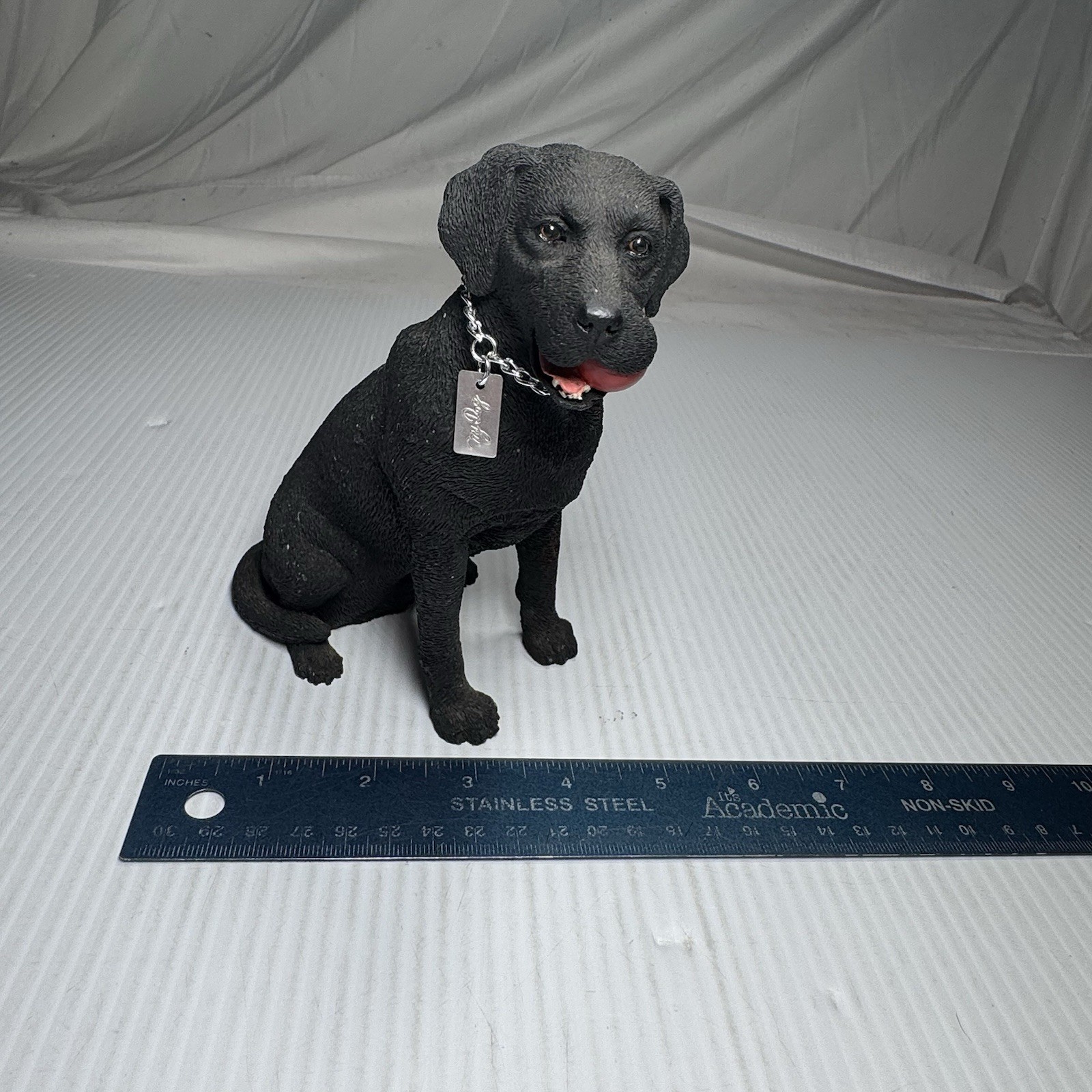 Black Lab Figurine Mydog