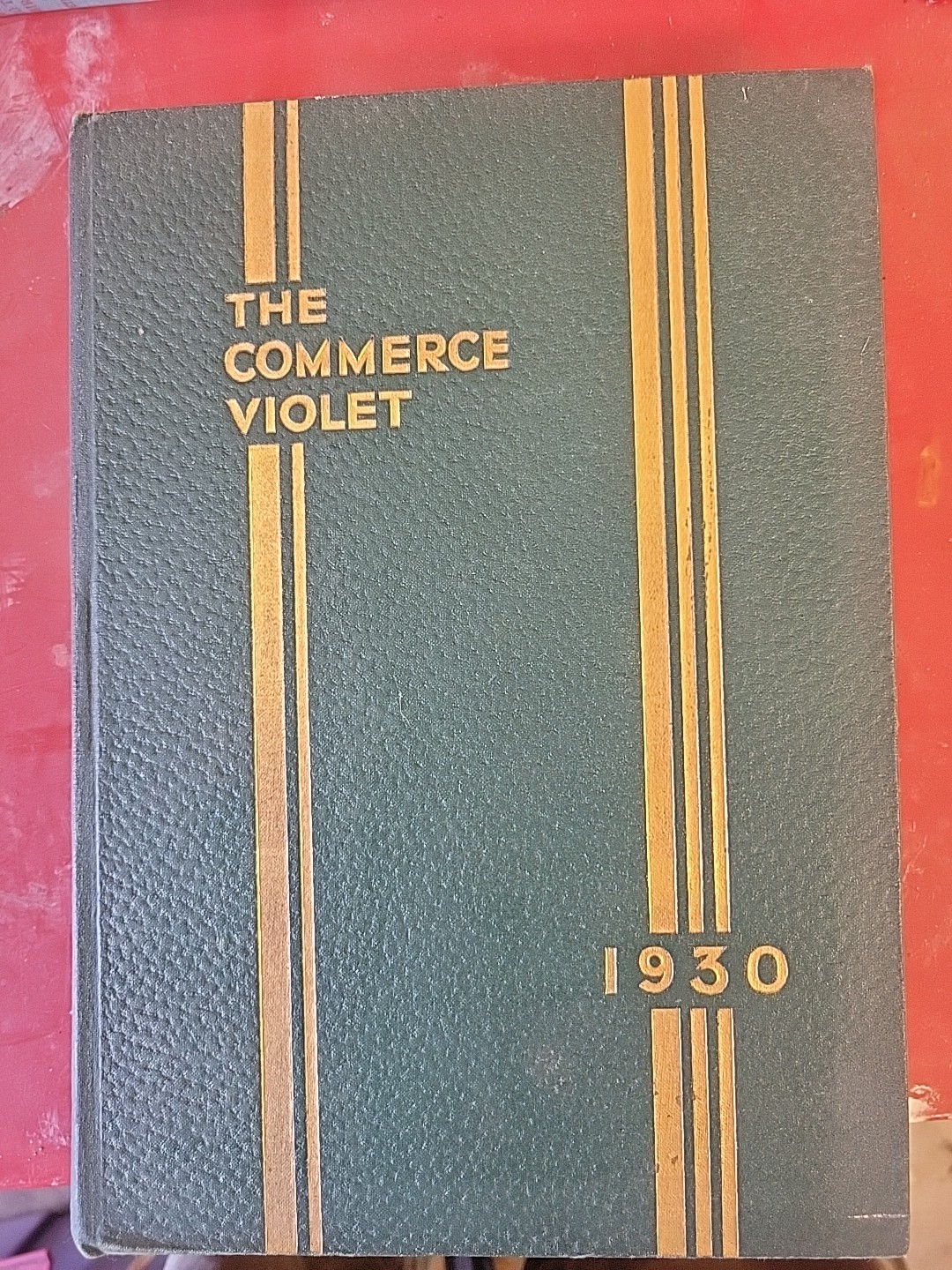 1930 New York University Commerce Violet Annual Yearbook