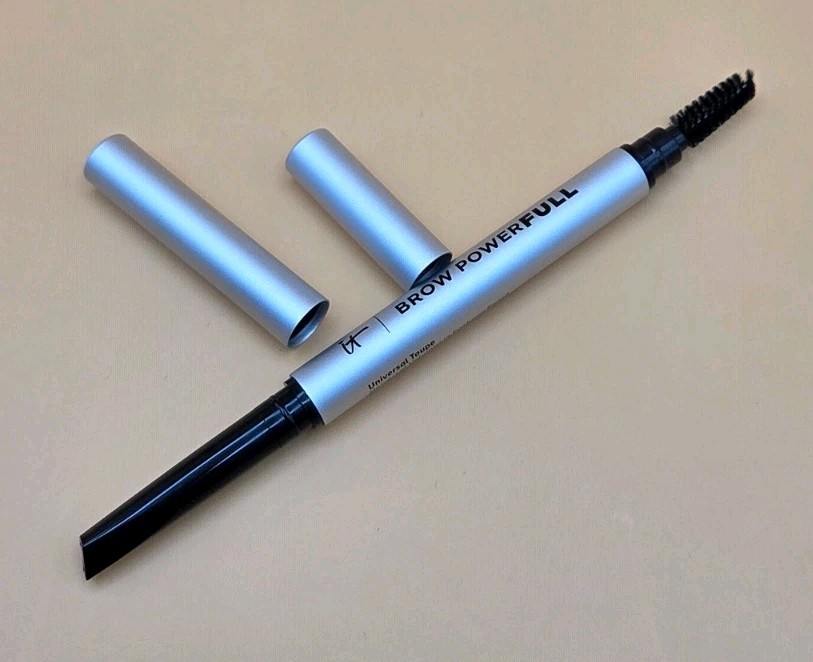IT Cosmetics Brow PowerFULL Universal Taupe Brow Pencil New No Box Dual Ended