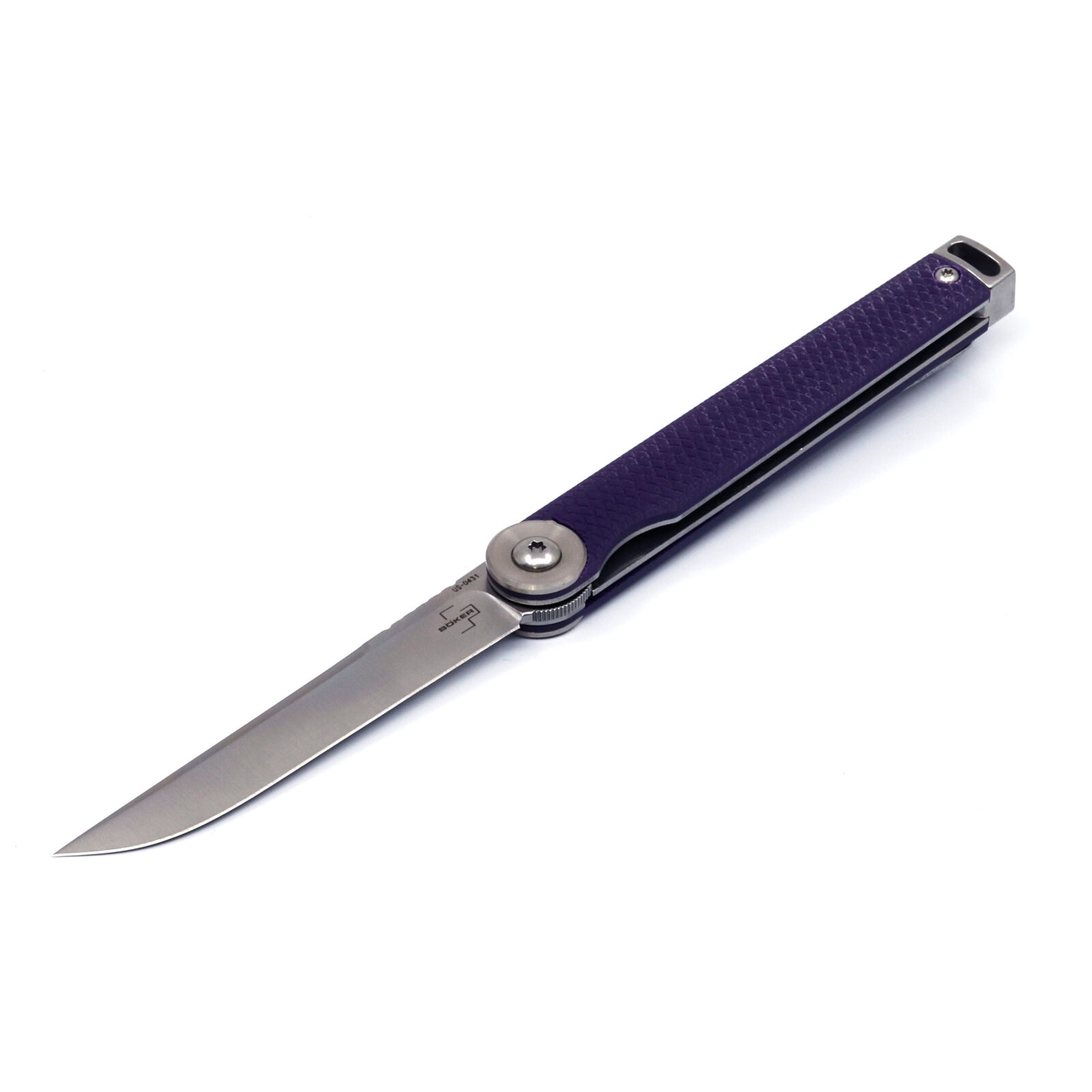 Boker Plus Kaizen Exclusive Purple G10 EDC Gentleman’s Knife - Limited Edition