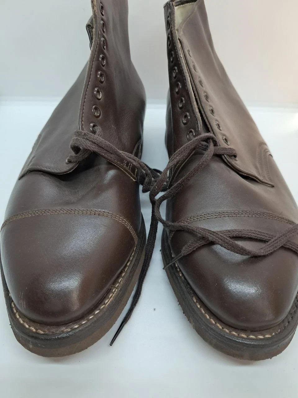 Officer Boots RKKA USSR MILITARY Shoes Uniform Vintage Size 40 Soviet Army