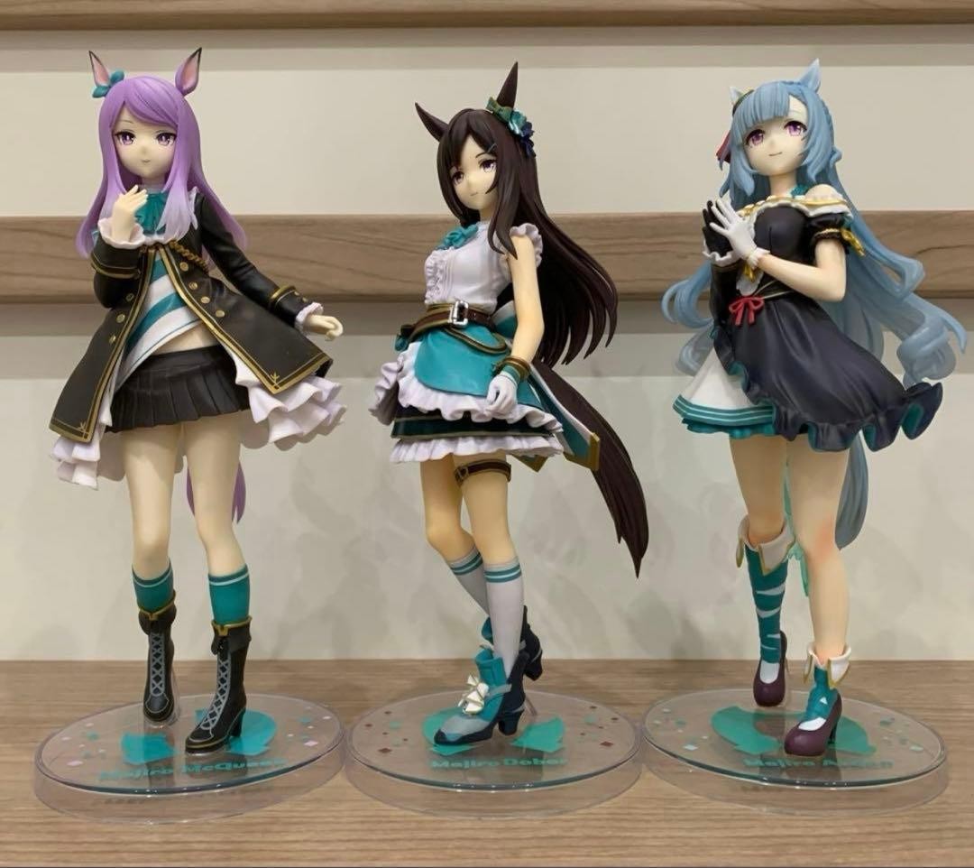BanDai Spirits Uma Musume Mejiro McQueen Dobel Ardan Figure Set Collectible