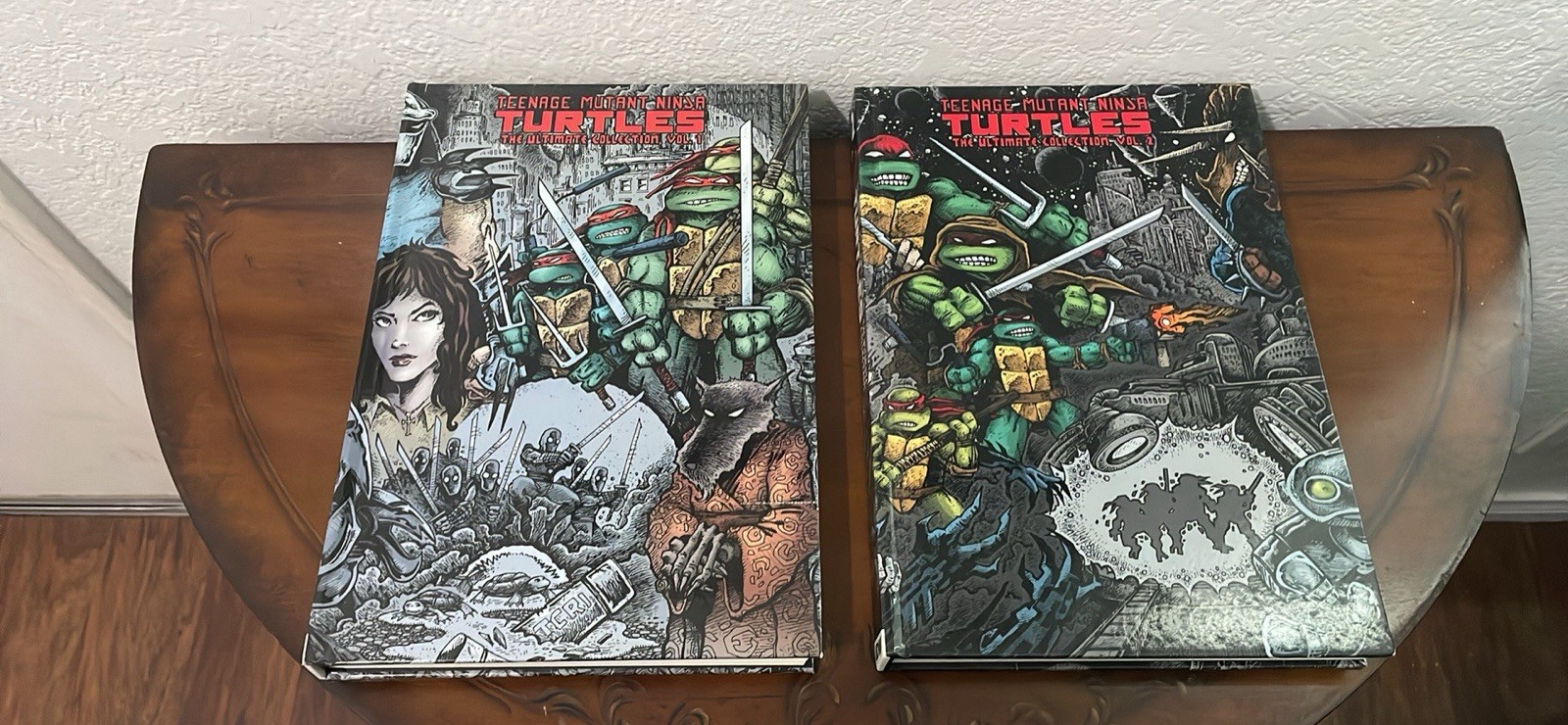 Teenage Mutant Ninja Turtles Ultimate Collection Vol 1 & 2 Hardcover TMNT Rare