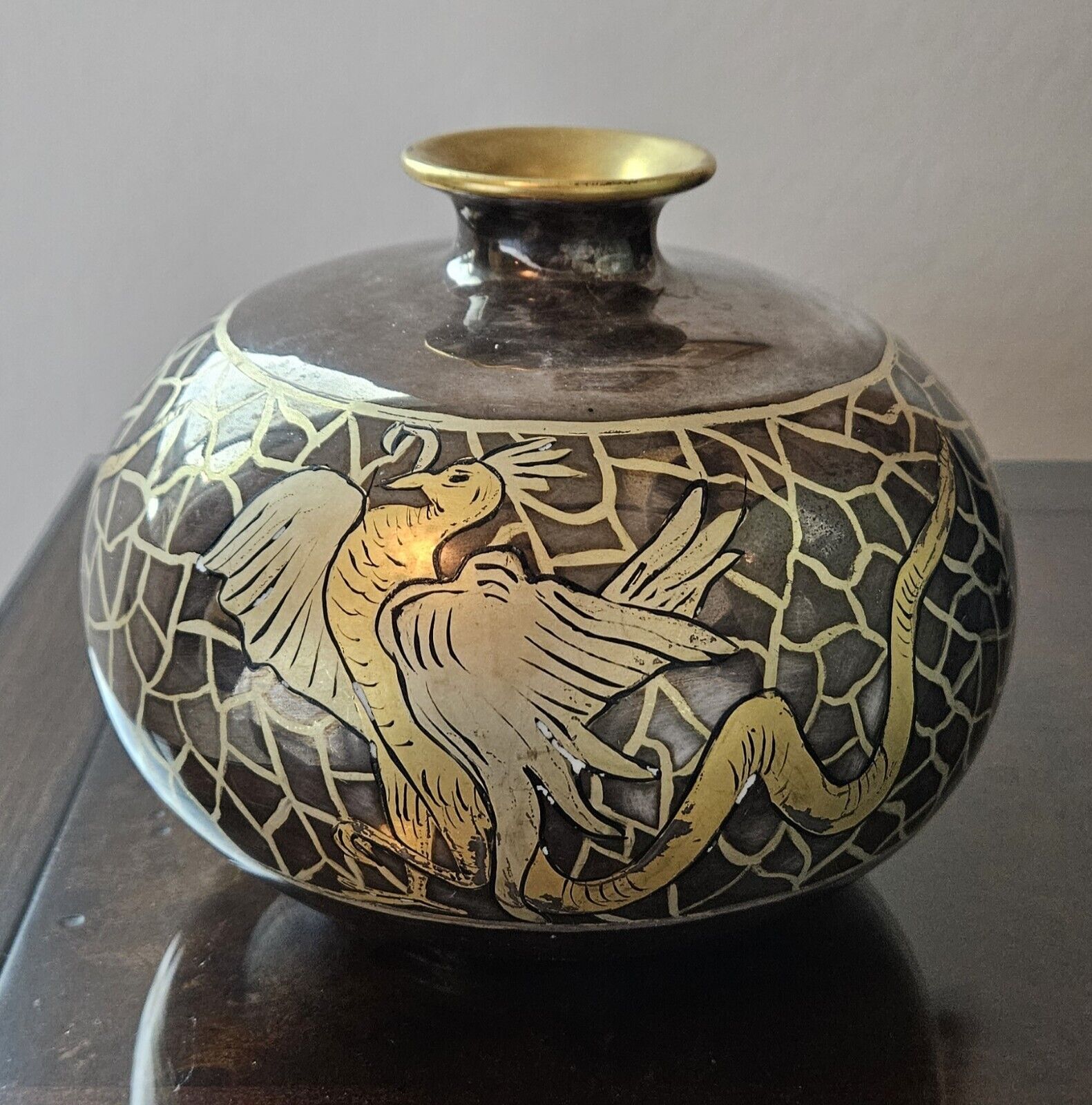 Rare T&V (Tresseman & Vogt) Limoges France Hand Painted Vase
