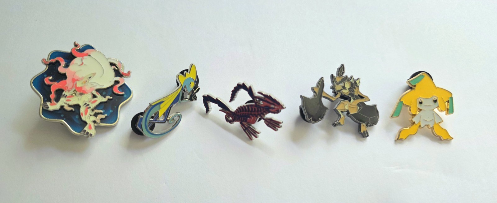 Pokémon Pin LOT - Eternatus, Jirachi,  Inteleon, Zoroark, Kleavor 