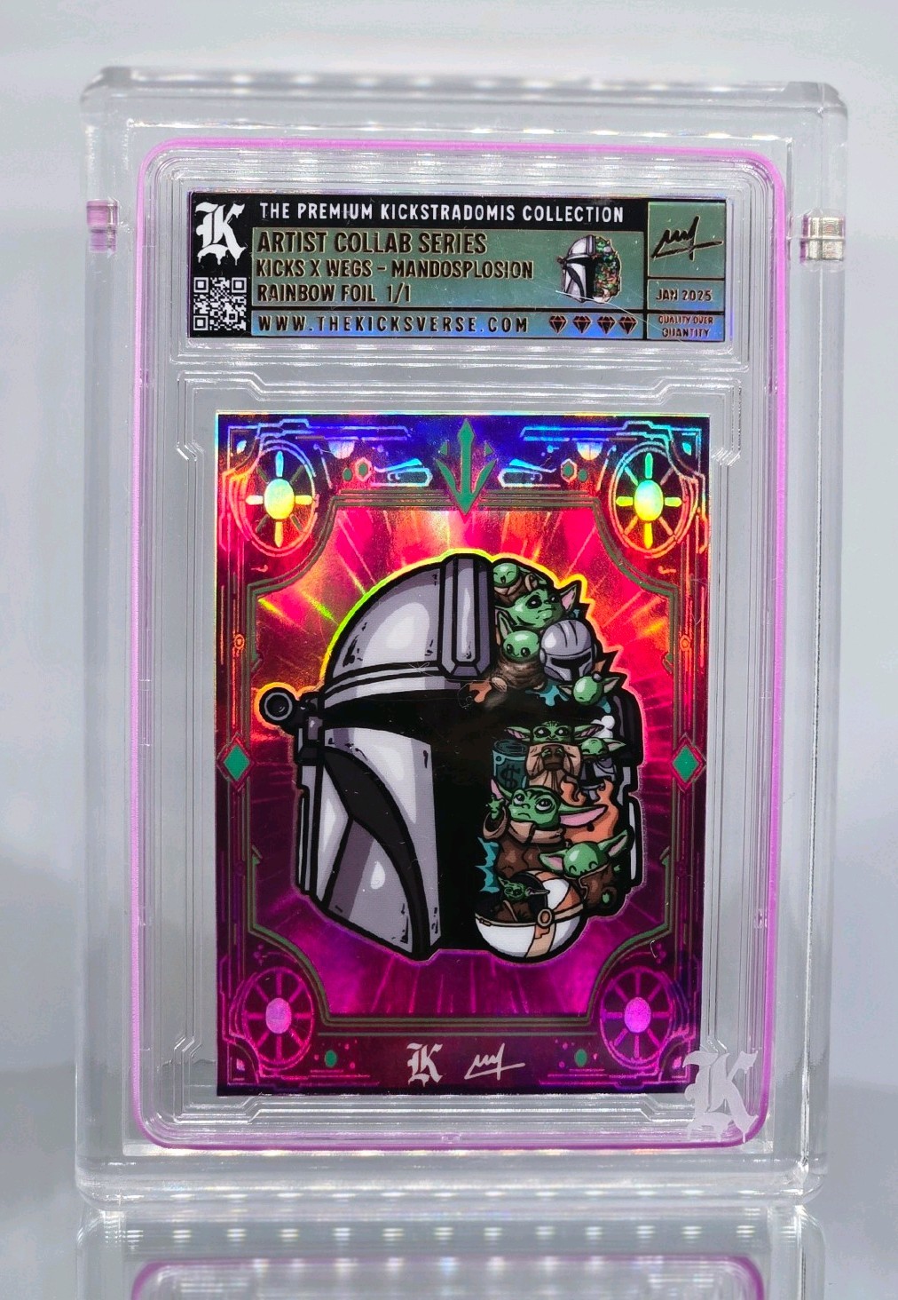 Kickstradomis - Mandosplosion Rainbow Foil 1/1 Kickstradomis - Mandosplosion Rainbow Foil 1/1