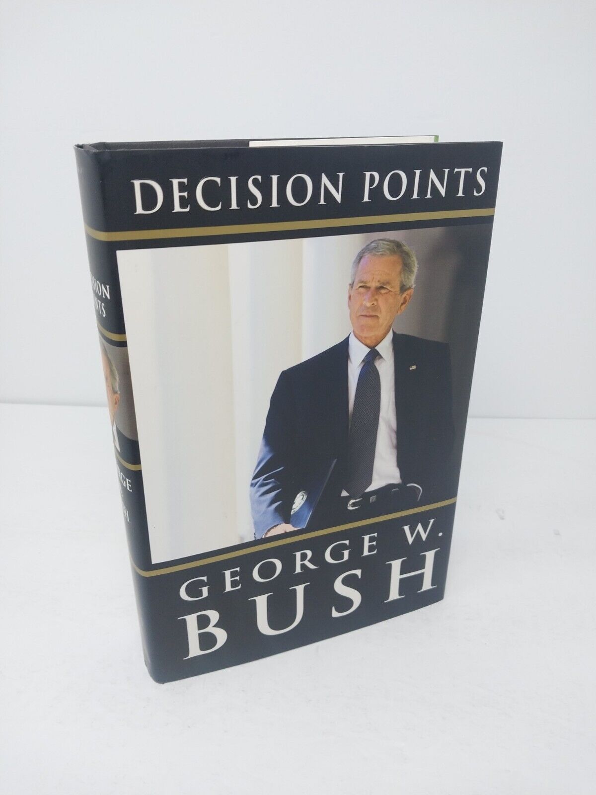 President George W. Bush Signed Book Decision Points