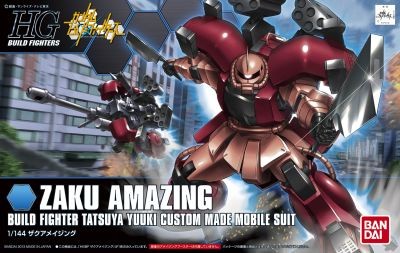 HGBF #002 1/144 MS-06R-AB Zaku Amazing \ HGBF #002 1/144 MS-06R-AB Zaku Amazing \