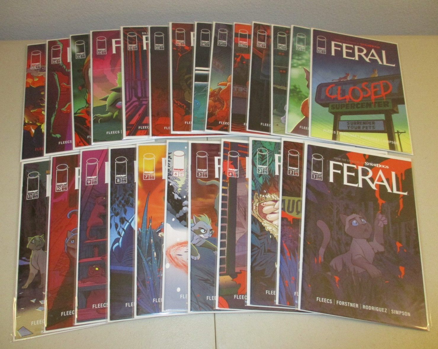 Feral #1-25 (Full \