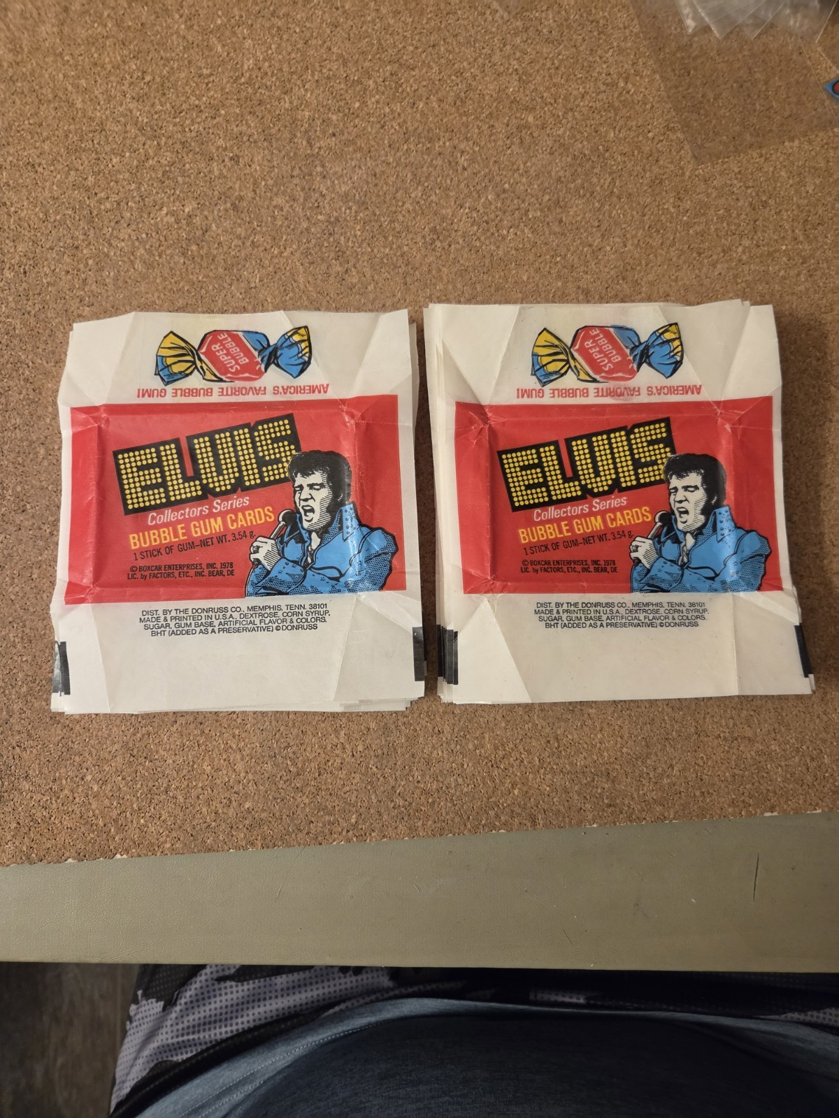 50+ Vintage 1978 Donruss Elvis Presley Trading Card Wax Wrapper Bulk Lot Clean
